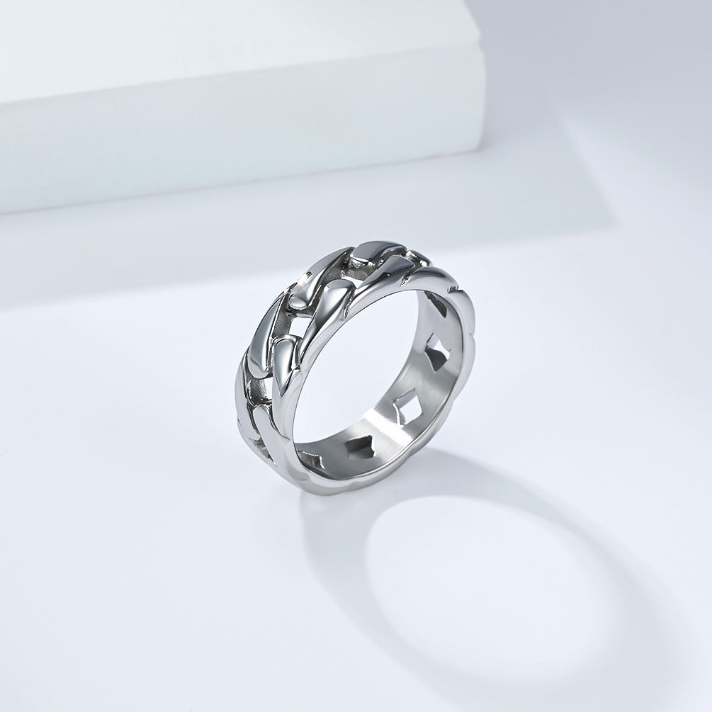 Vintage Ring — Silver, Antiqued, Gold or Black