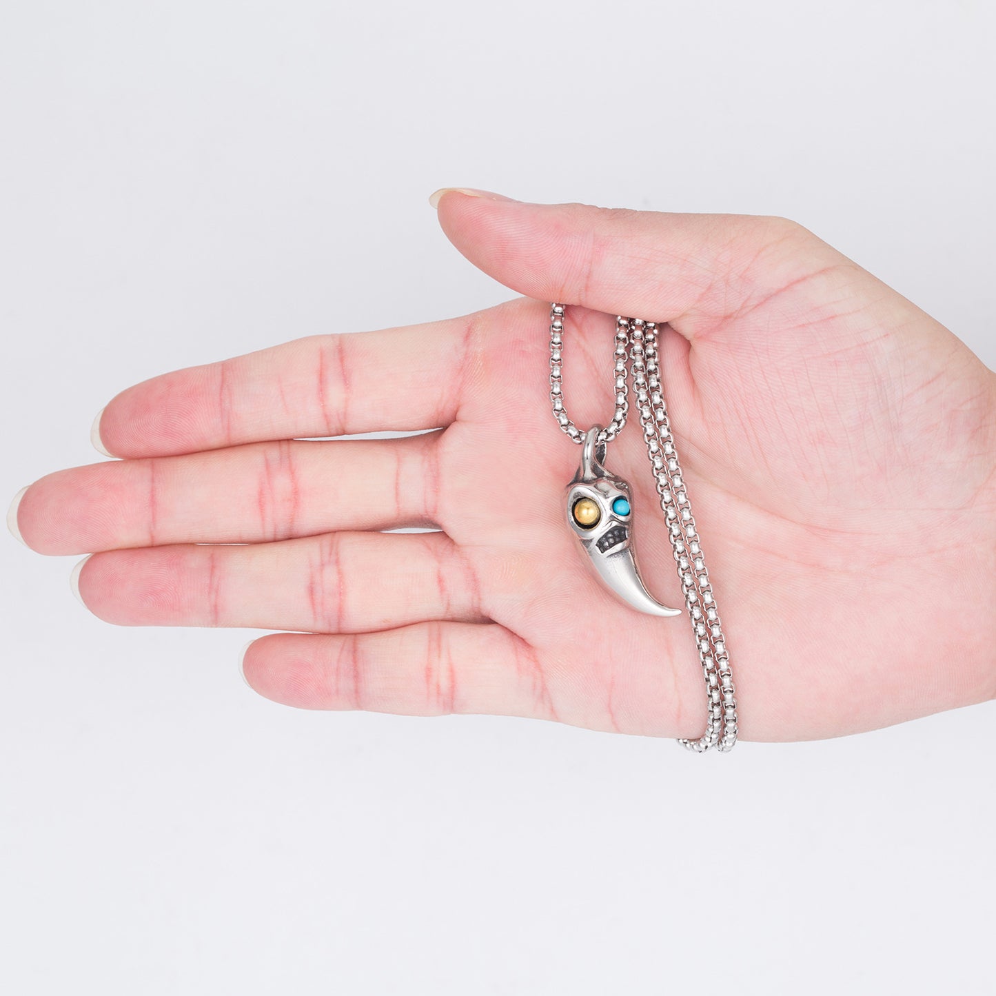 Steel Necklace – Luxury European American Style