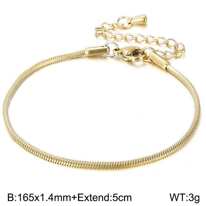 Planderful Adjustable Titanium Steel For Men Bracelet