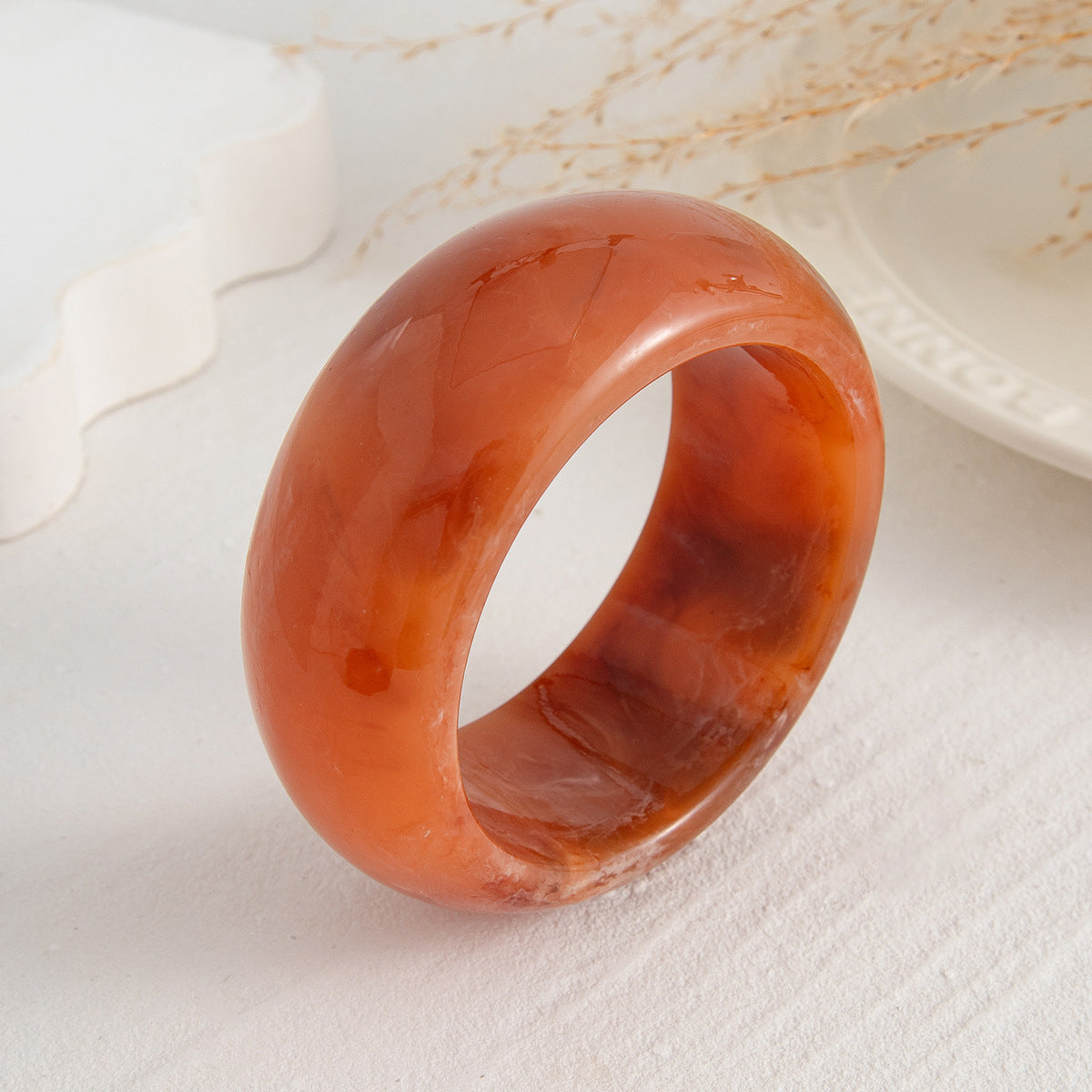 Planderful Translucent Acrylic Bracelet Vienna Verve Statement Jewelry For Women