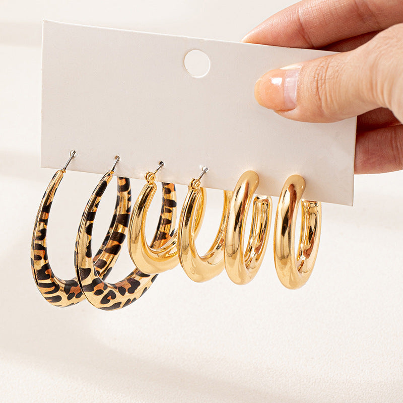 Planderful Vienna Verve Earrings – Fashionable Metal Geometric Design