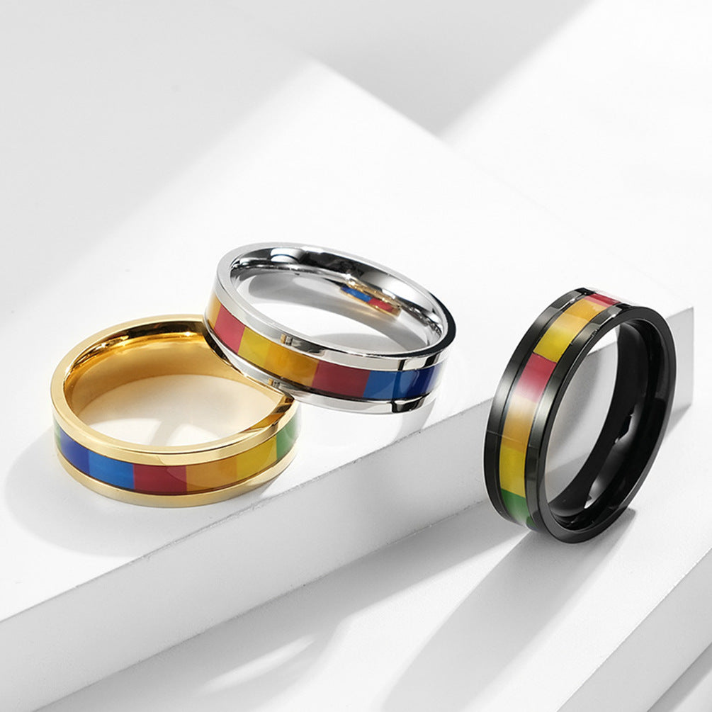 Unisex Stainless Steel Ringless Ring
