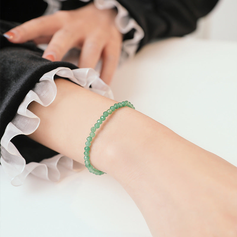 3 mm Faceted Aventurine Bracelet