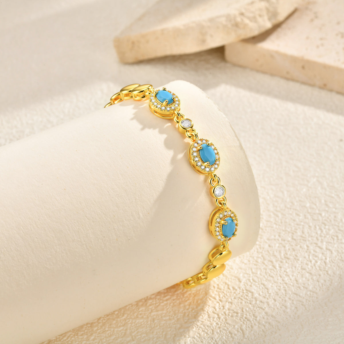 Zircon Copper Bracelet