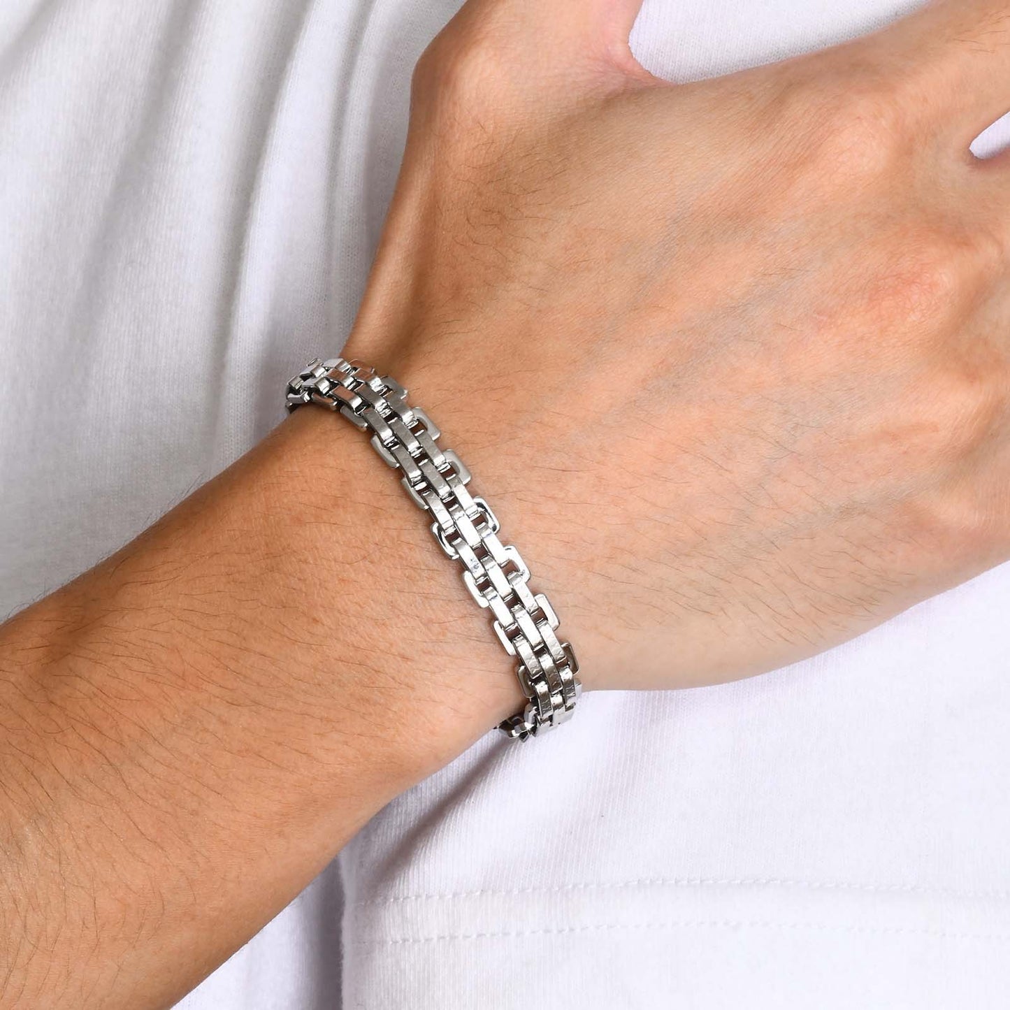 Accessories Stainless Steel Chain Bracelet Steel Men Wholesale