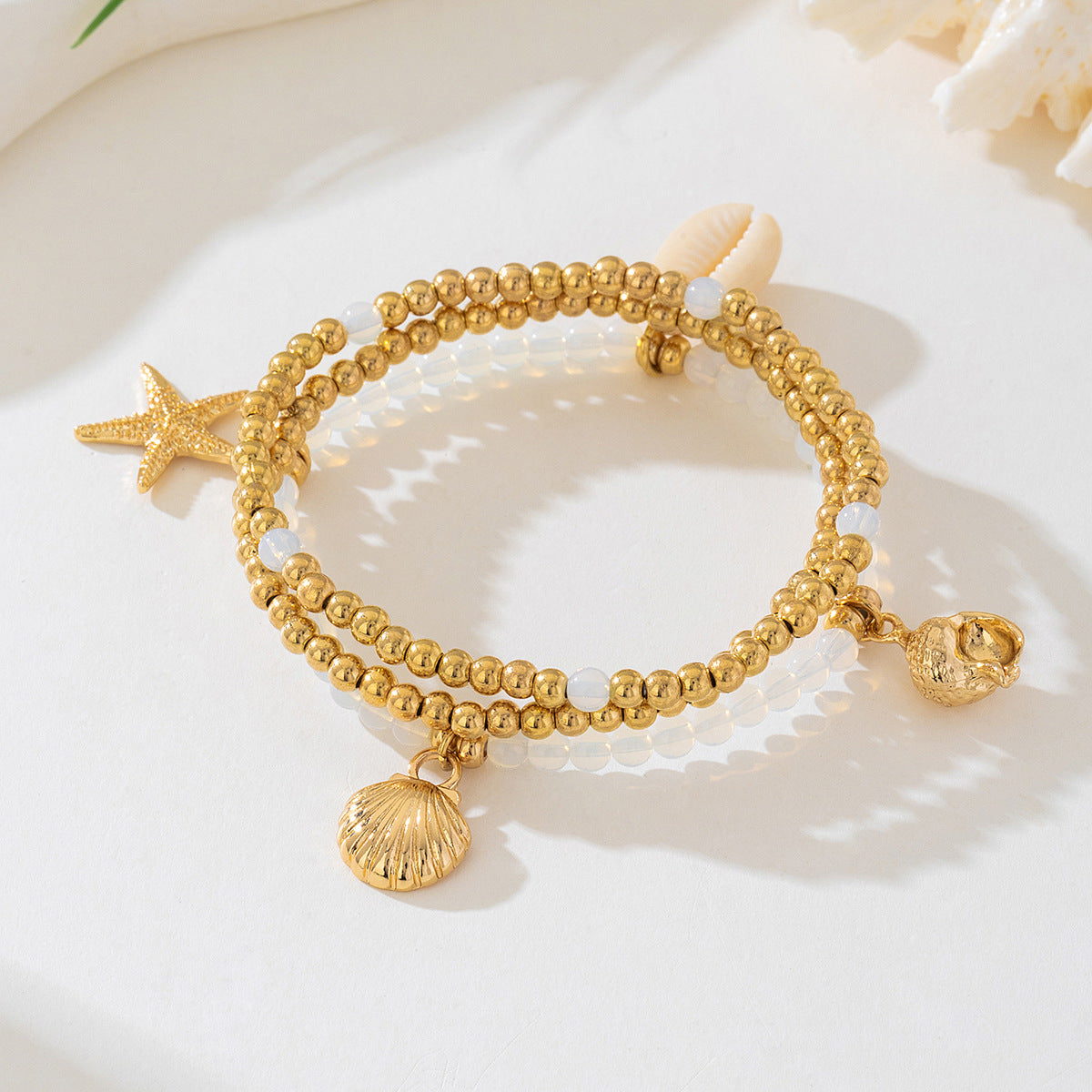 Bohemian Beach Stacked Bracelet Set for Women by Planderful