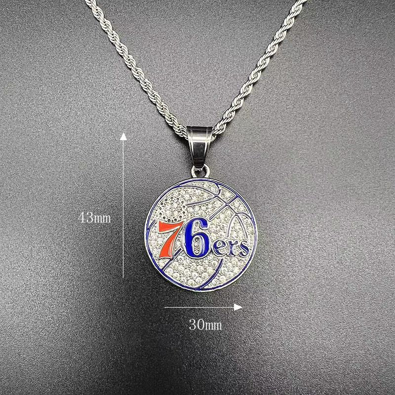 Rhinestone Necklace – Statement Hip-Hop Necklace