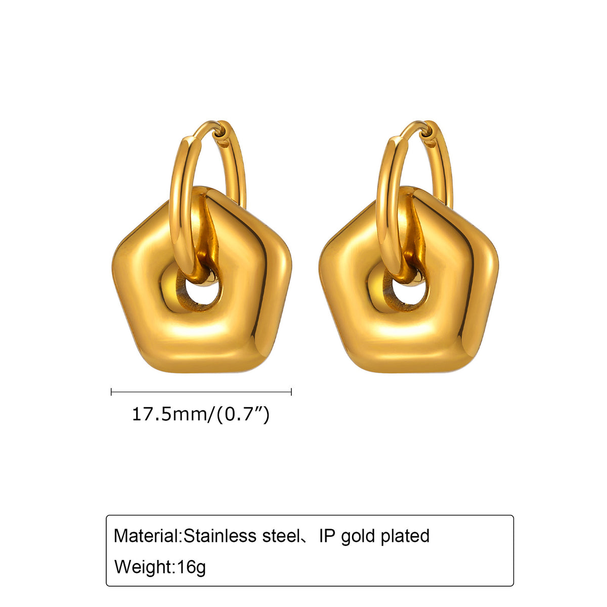 Geometric Earrings — Three Designs