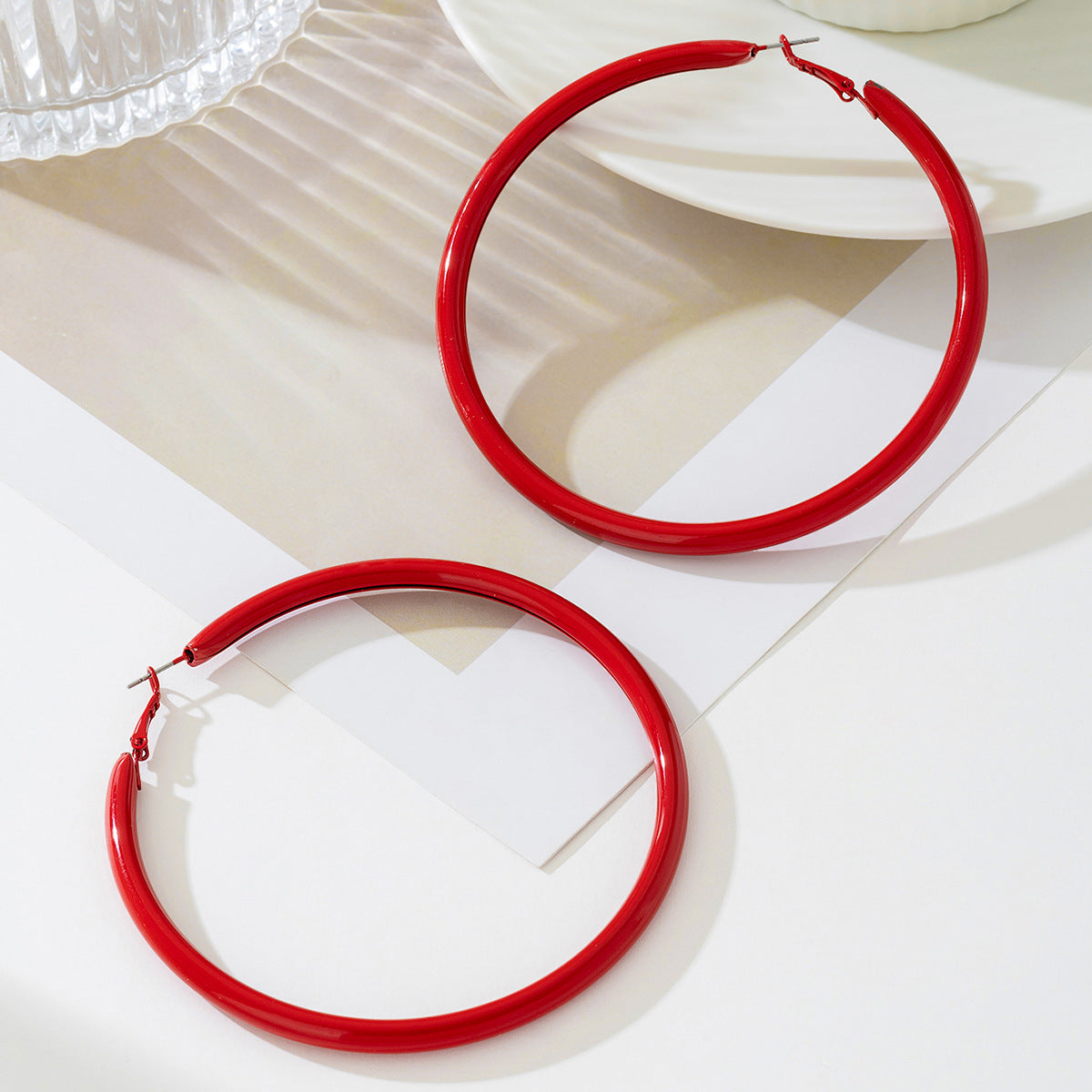 Planderful Vienna Verve Earrings – Bold Geometric Design