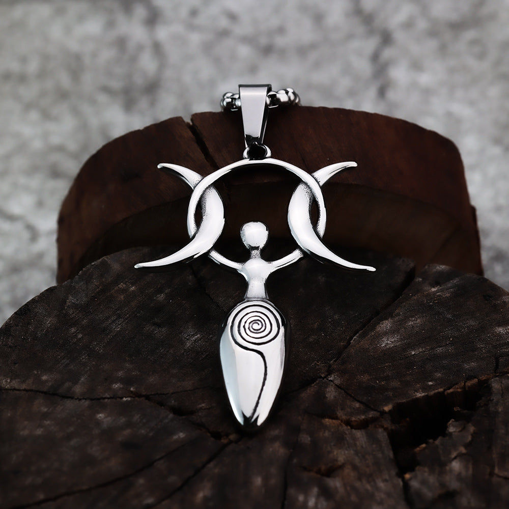 2024 New Amazon Pendant Retro Personalized Couple Pendant