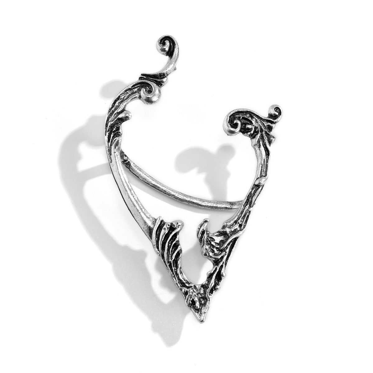 Planderful Halloween Outline Earrings For Women Retro European American Elf Studs Dark Wind Versatile Statement