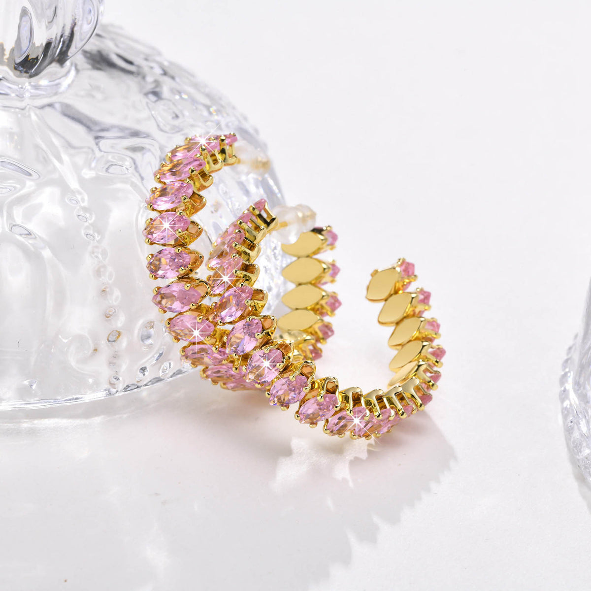 Zircon Geometric Earrings