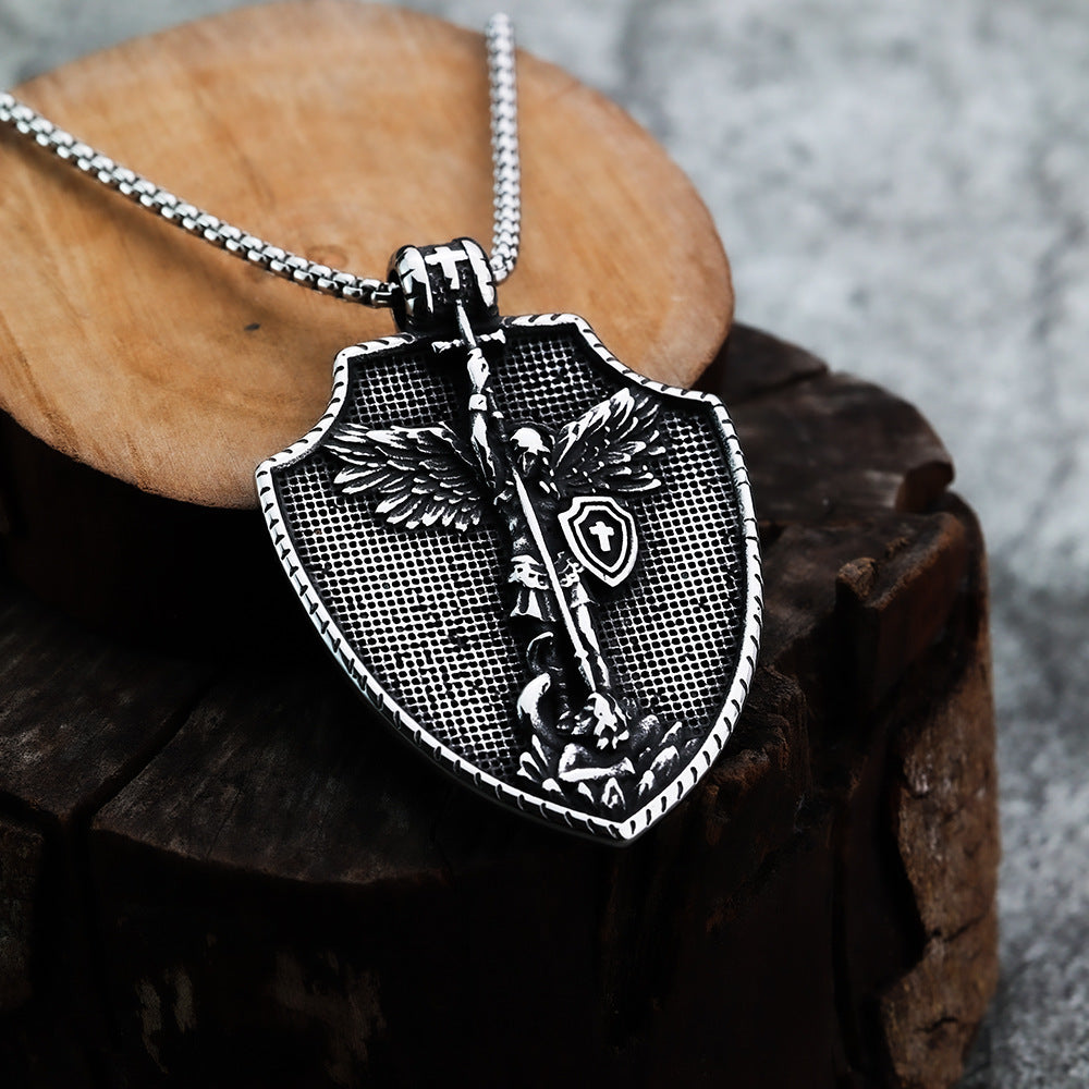 Cross-Border Nordic Viking Pendant for Men in Steel