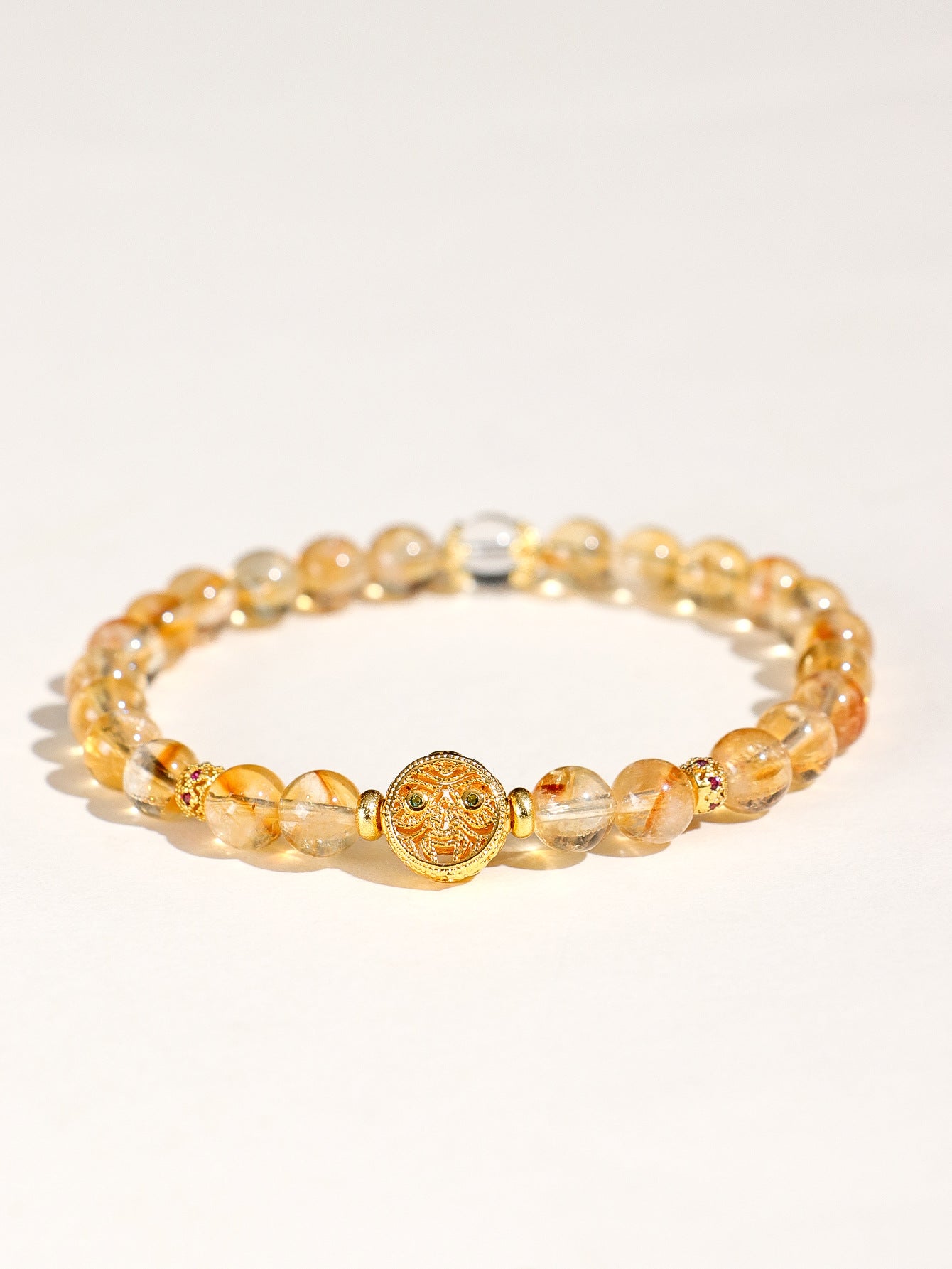 Planderful Fortune's Favor Bracelet – Elegant White Crystal Design