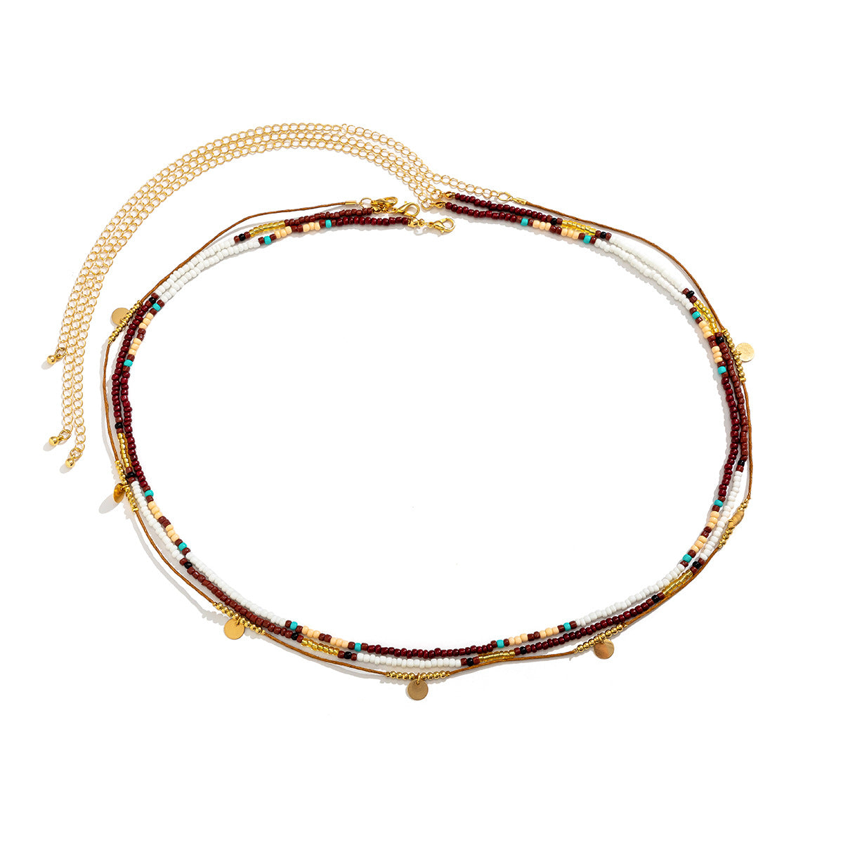 Creative Pastoral Beaded Waist Chain by Planderful Vienna Verve