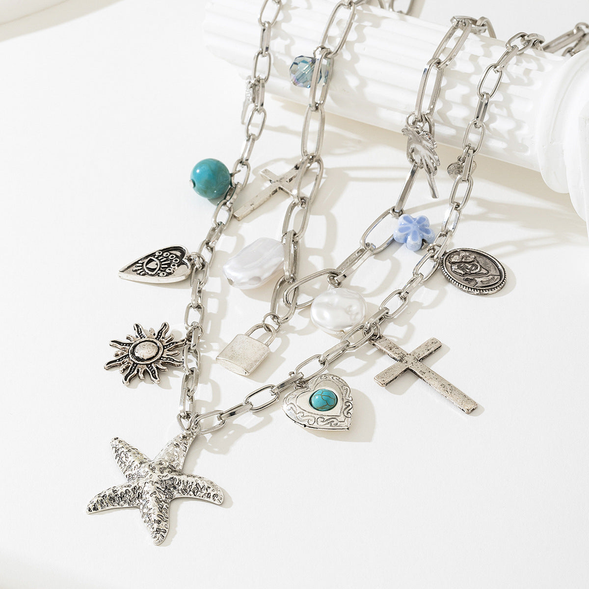 Planderful Vienna Verve Necklace – Personalized Ocean-Inspired Design