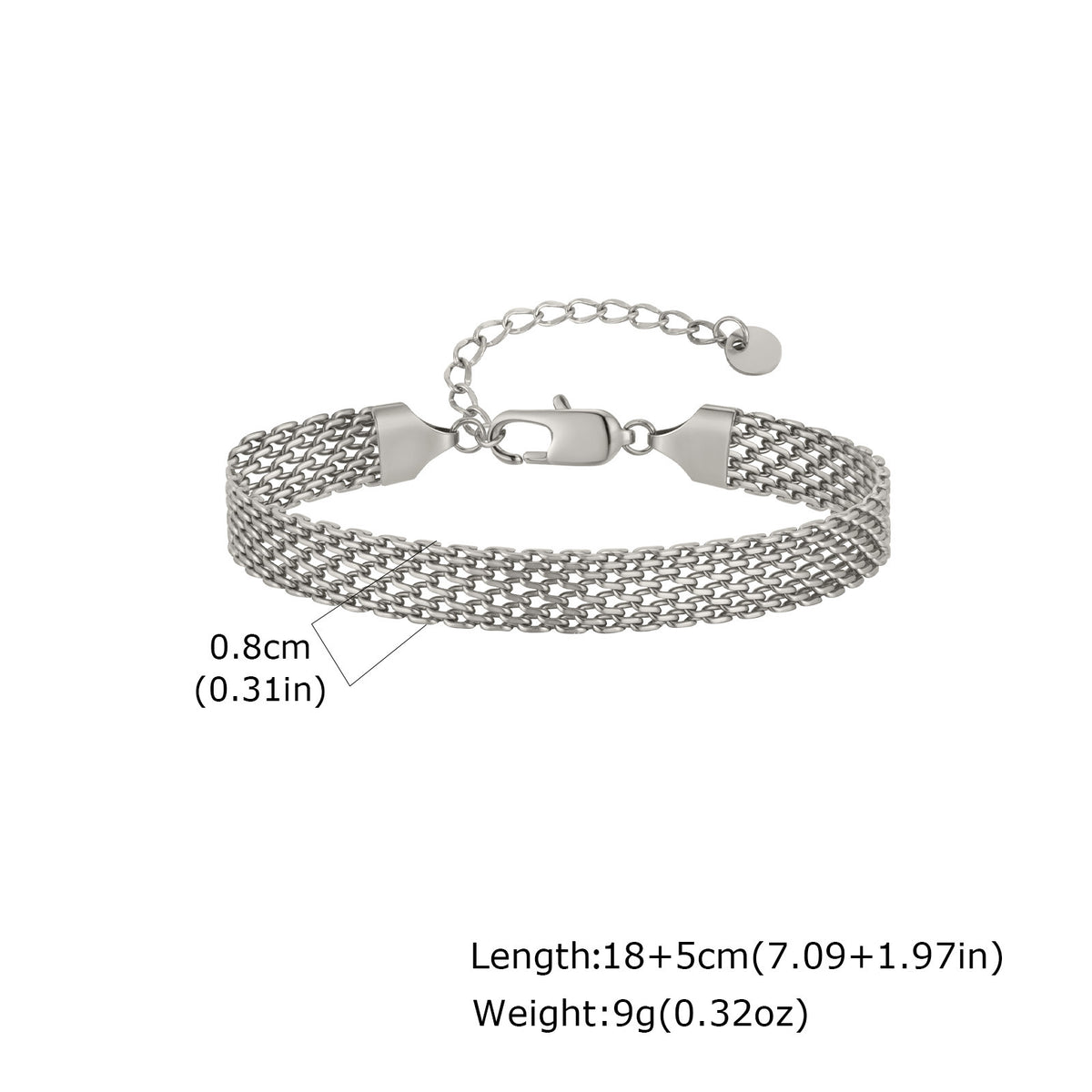 Mesh Strap Same For Stainless Steel Bracelet