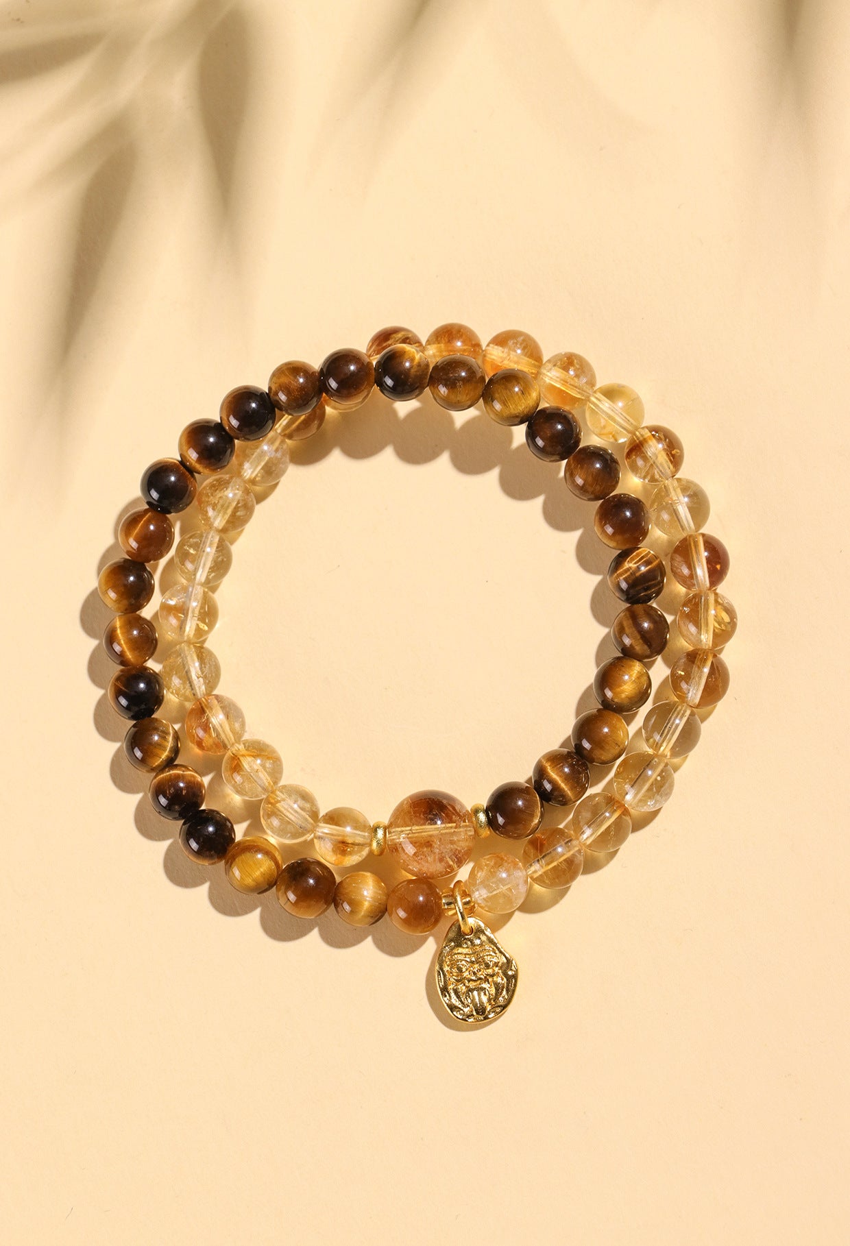 Planderful Fortune's Favor Couple Bracelet – High-End Tiger's Eye Stone Design
