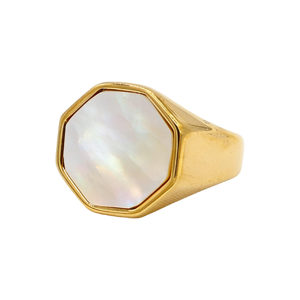 Planderful Titanium Steel Ring Unisex Durable Protection Everyday Genie Collection