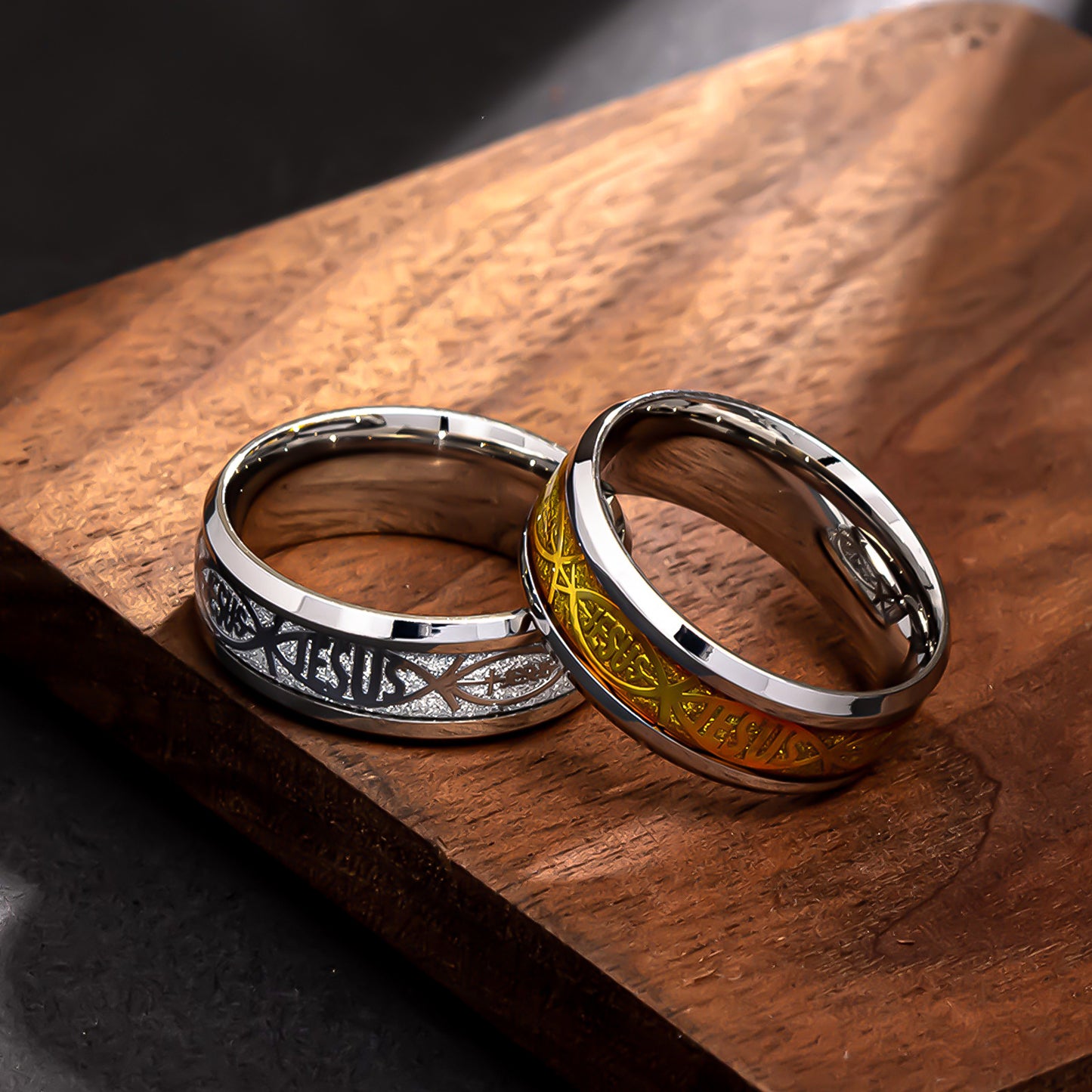 Stainless Steel Ring Unisex Protection Statement Planderful Collection Everyday Genie