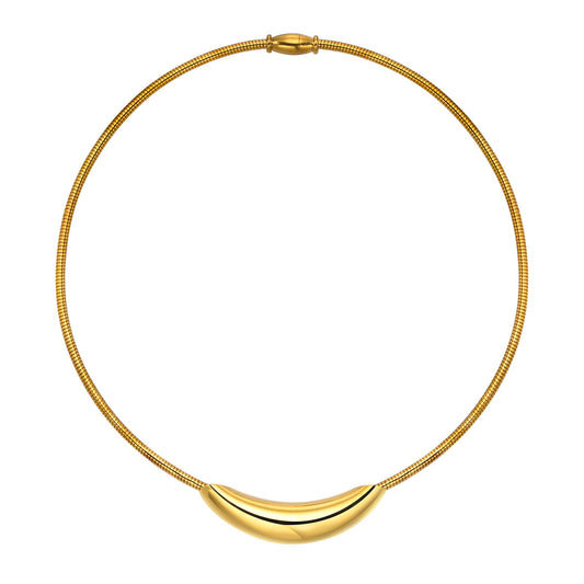 European And American Accessories Wholesale Fashion Gold Necklace