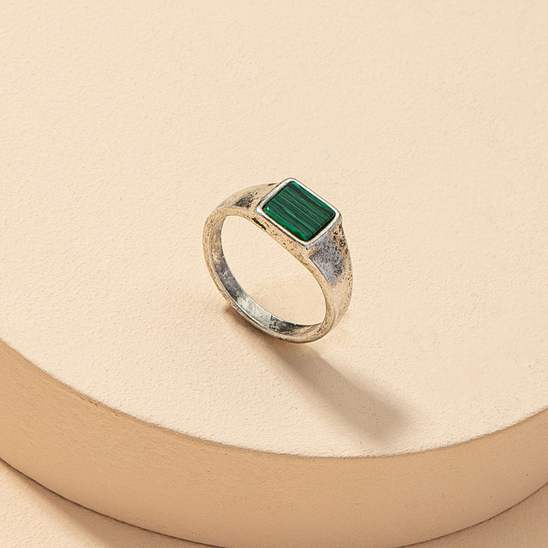 Turquoise Retro Ring - Vienna Verve Collection