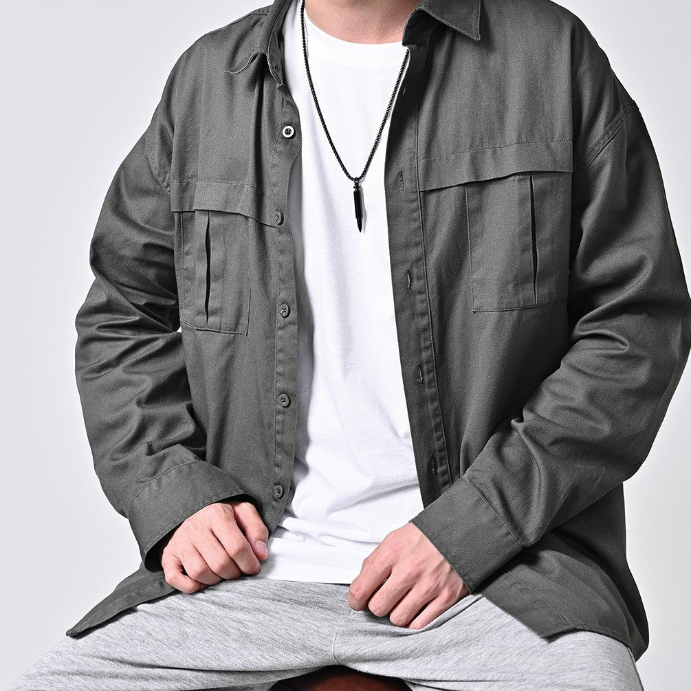 Titanium Steel Bullet Pendant Necklace for Men Essential Oil