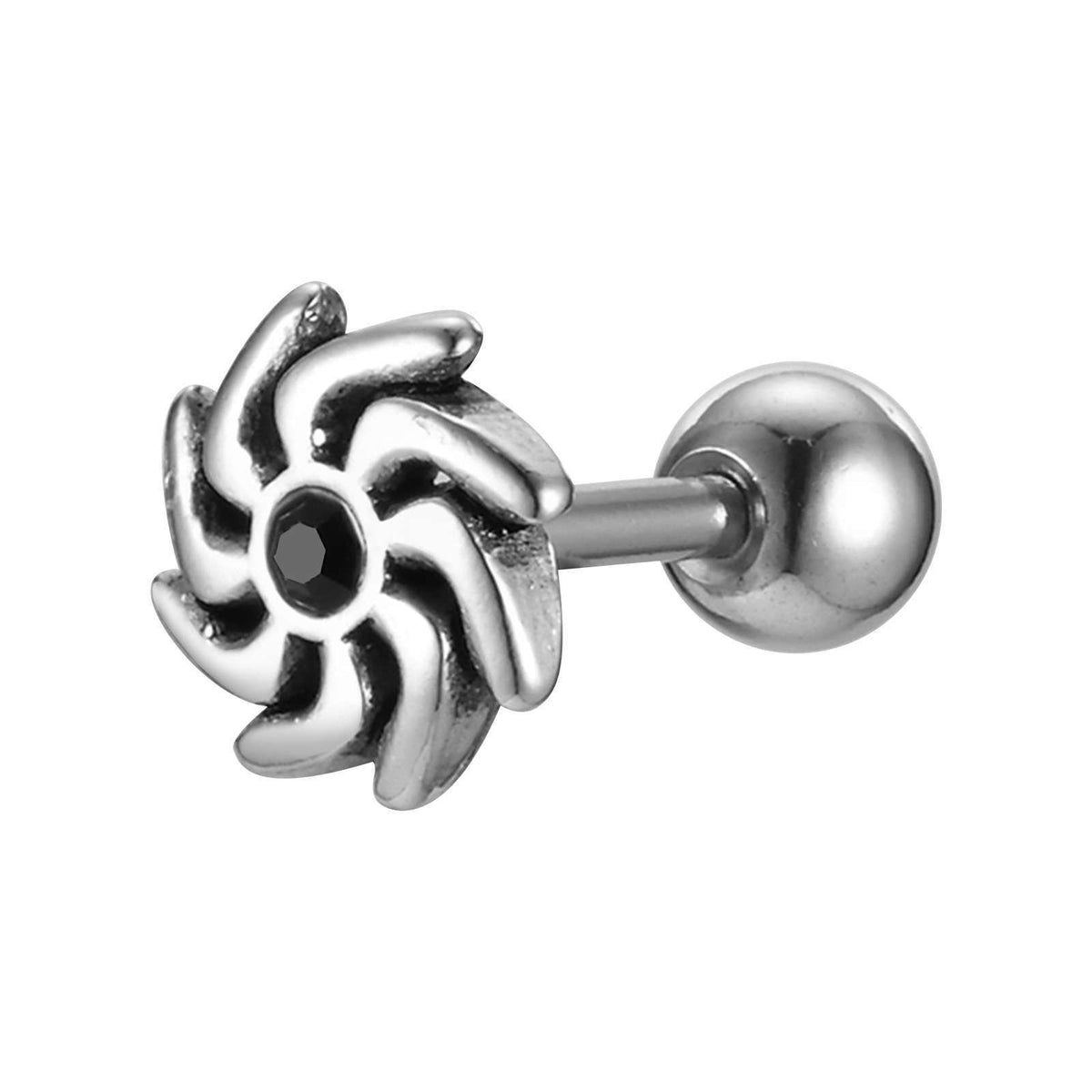 Stainless Steel Vintage Single Earring