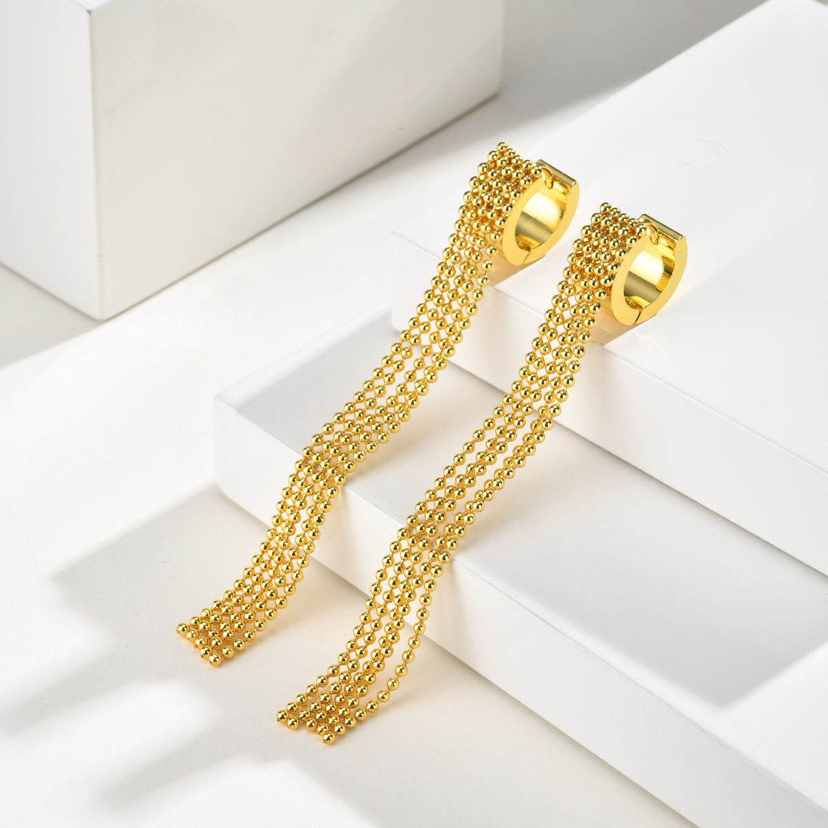 Modern Stainless Steel Earrings