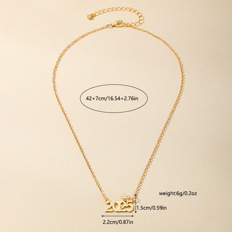 Planderful Vienna Verve Necklace – Versatile Cross-Border Metal Design