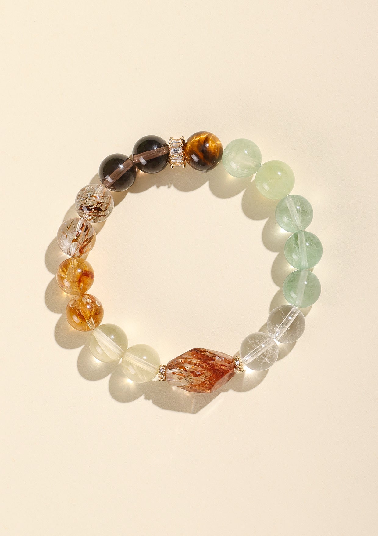 Planderful Fortune's Favor Bracelet – Elegant Crystal Beaded Design