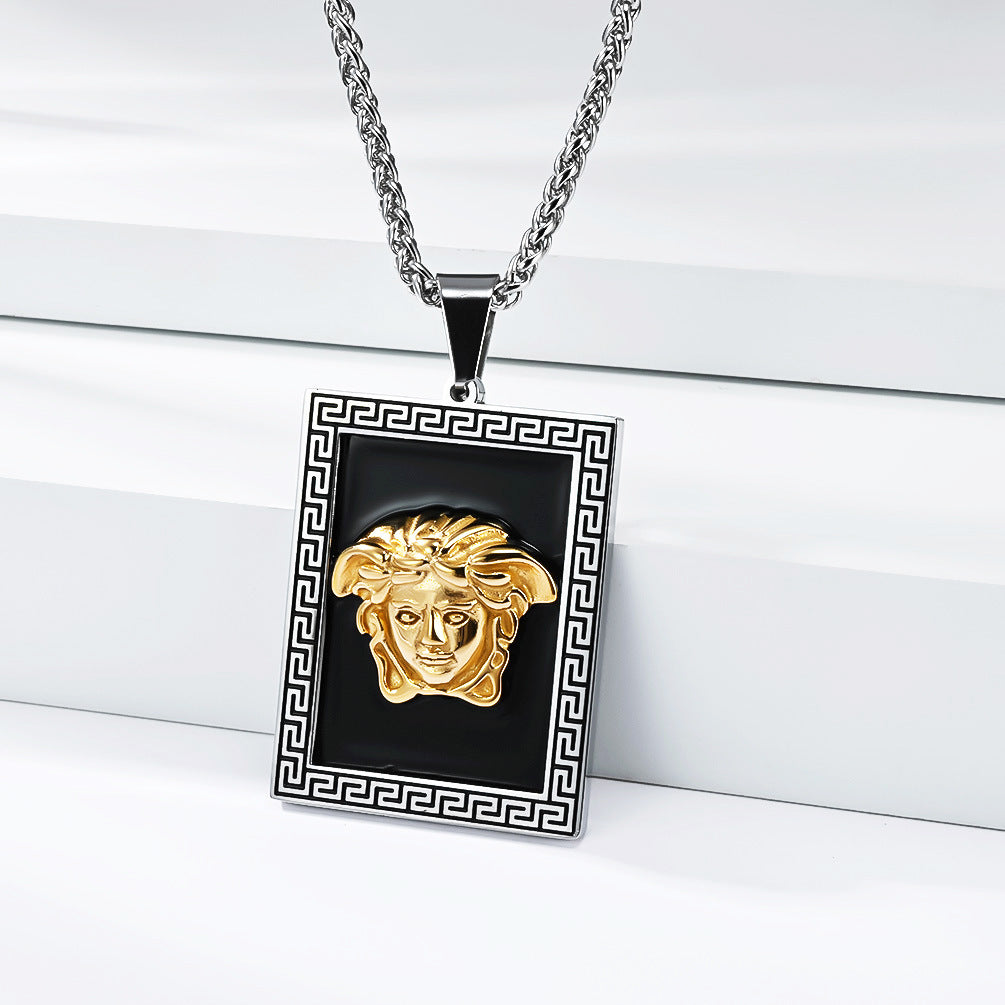 Stainless Steel Vintage Necklace