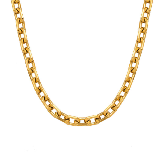 Women's Stainless Steel Brackets – Handmade Chains – Necklace