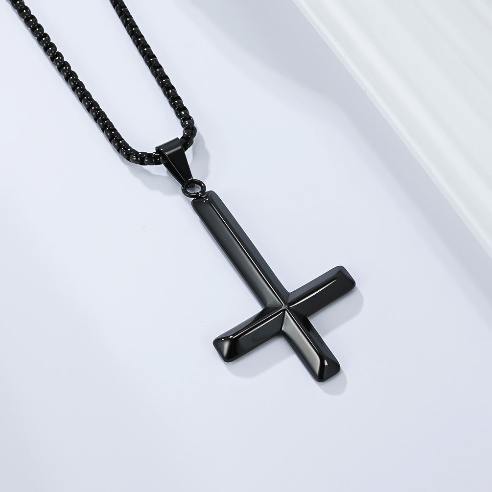 Stainless Steel Cross Necklace