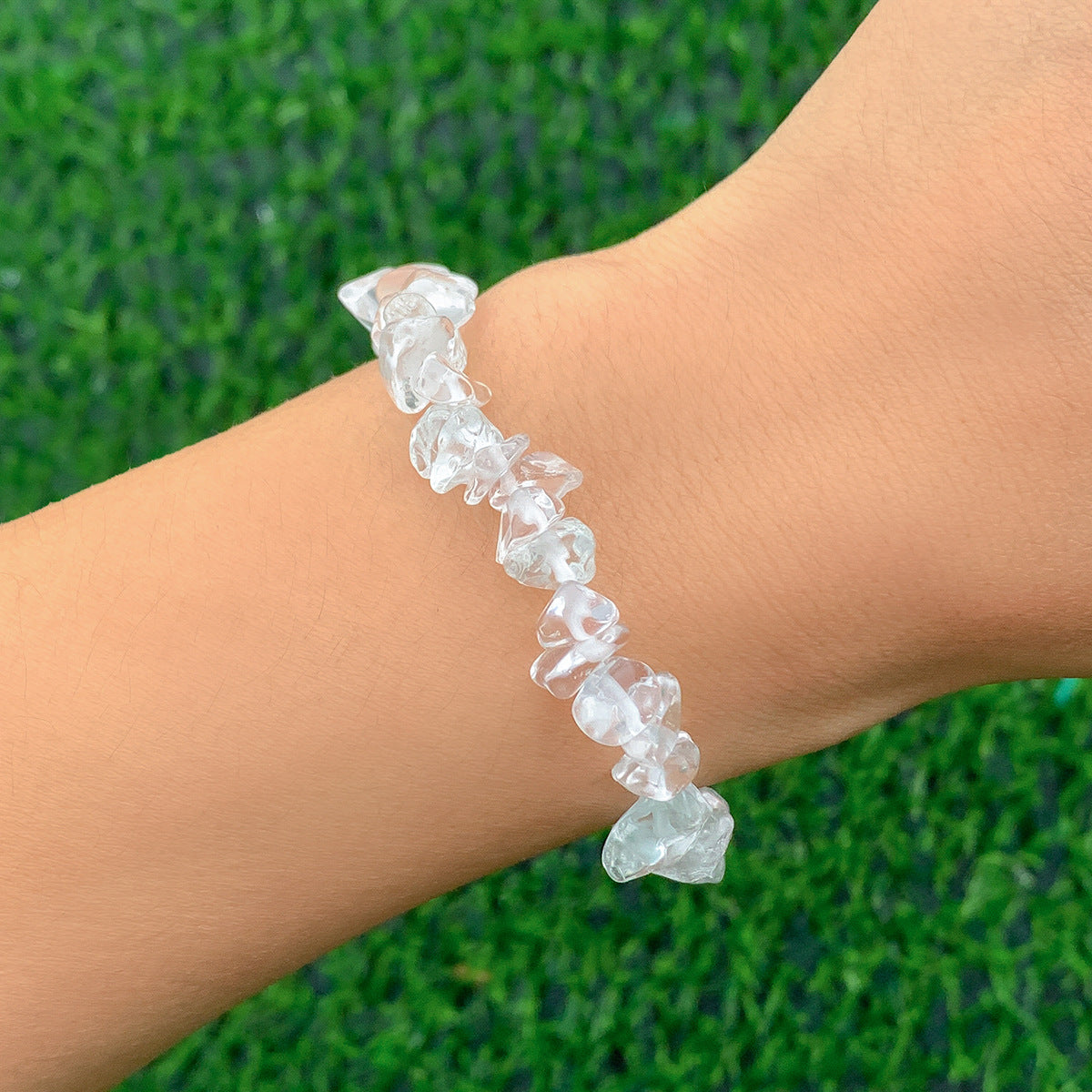 Planderful Vienna Verve Elastic Geometric Bracelet For Women Colorful Statement Jewelry