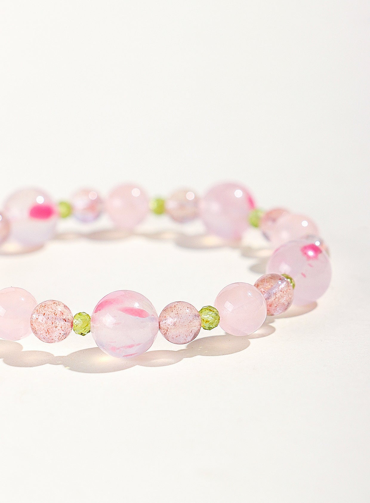 Planderful Fortune's Favor Bracelet – Fresh and Sweet Crystal Beaded Design