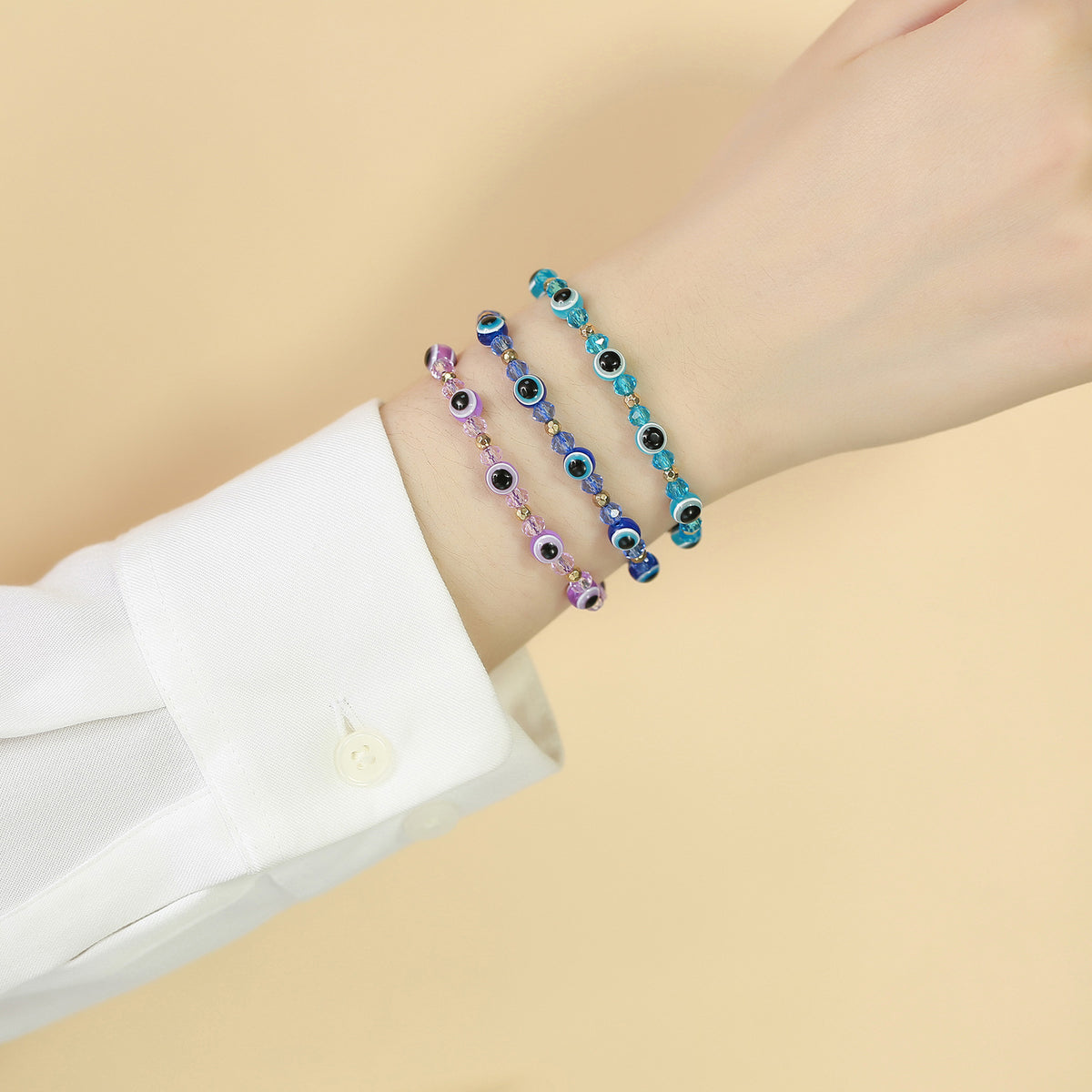 Braided Stainless Steel Bracelet Unisex