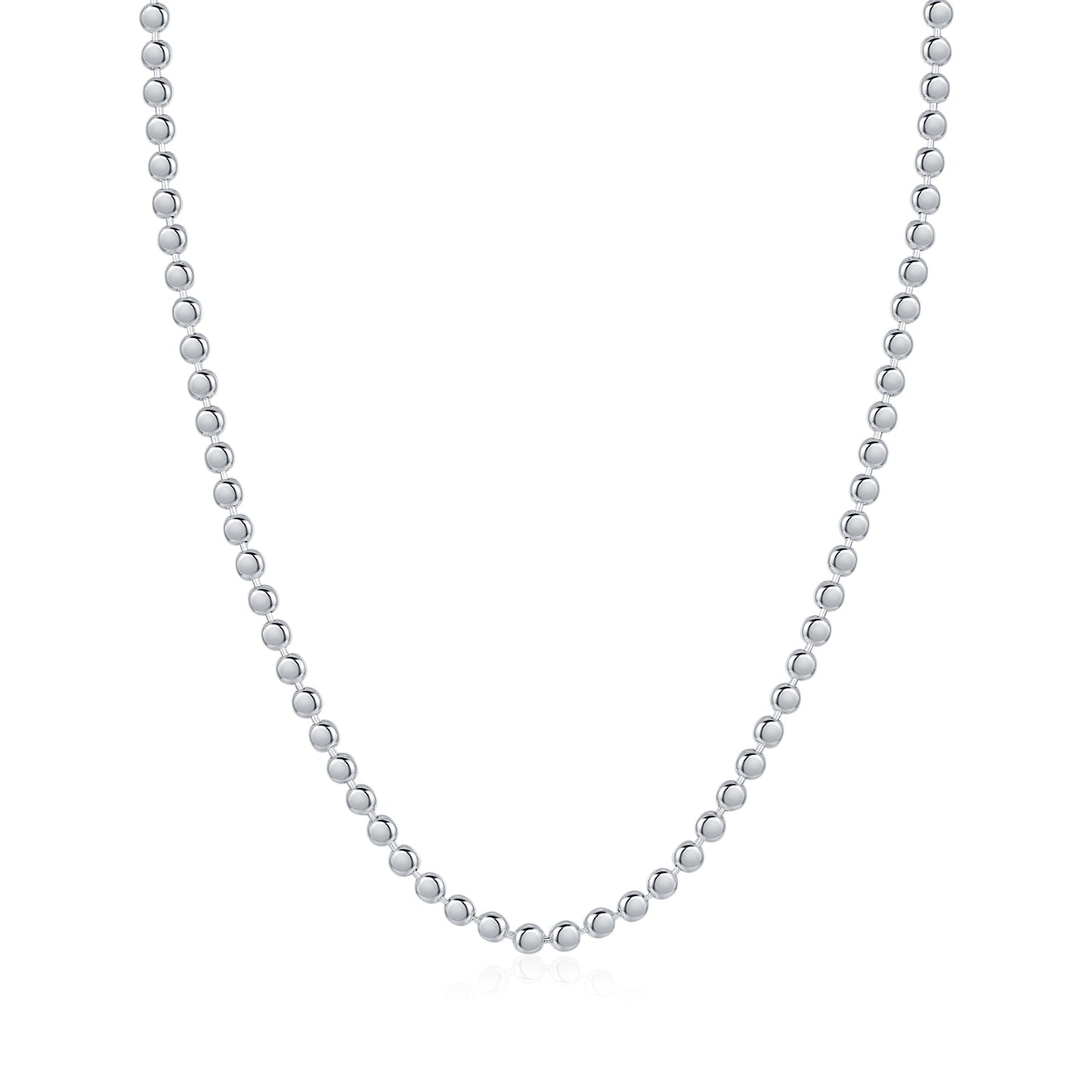 Planderful Everyday Genie Choker Necklace – Elegant Sterling Silver Design