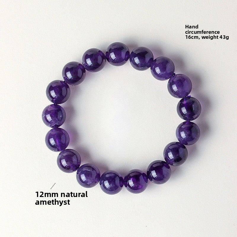 Uruguayan Amethyst Bead Bracelet