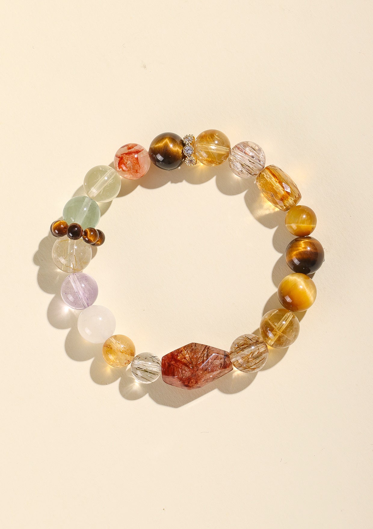 Planderful Fortune's Favor Bracelet – Elegant Crystal Beaded Design