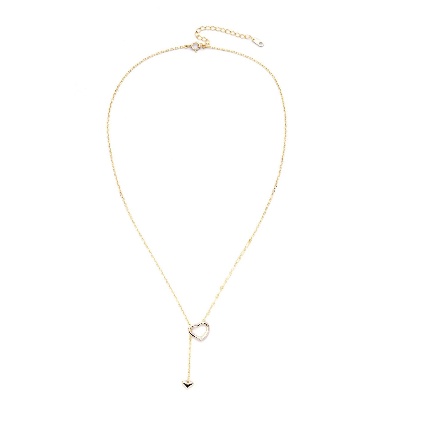 Korean Versatile Heart-Shaped Necklace Women's Wholesale