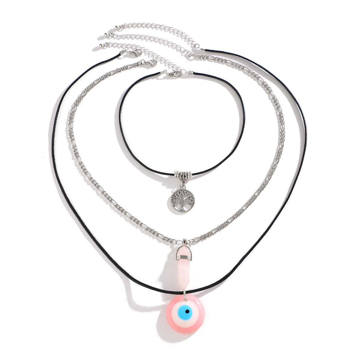 Heartfelt Vienna Verve Necklace with Crystal and Tassel Detail