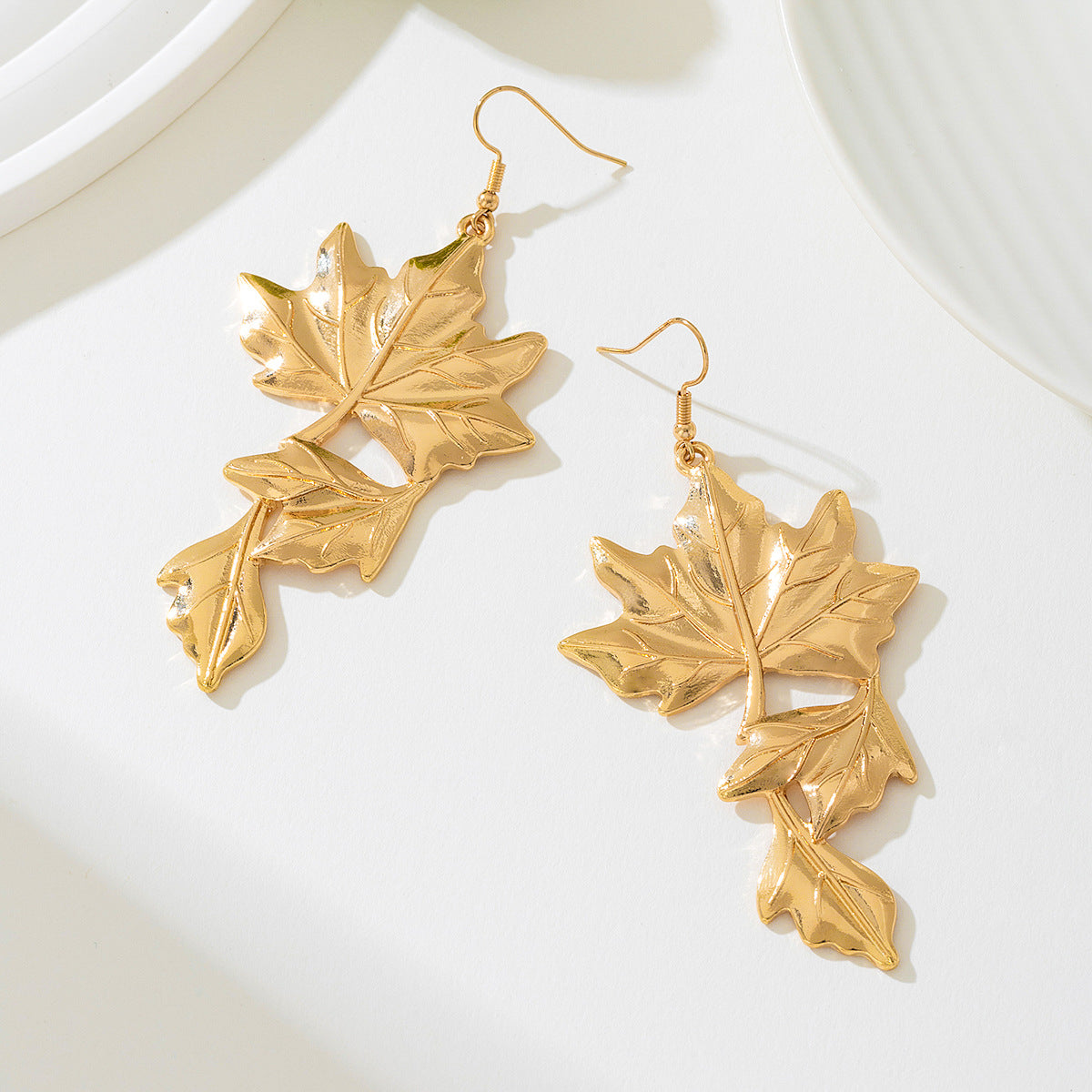 Planderful Vienna Verve Earrings – Exaggerated Chic Metal Design