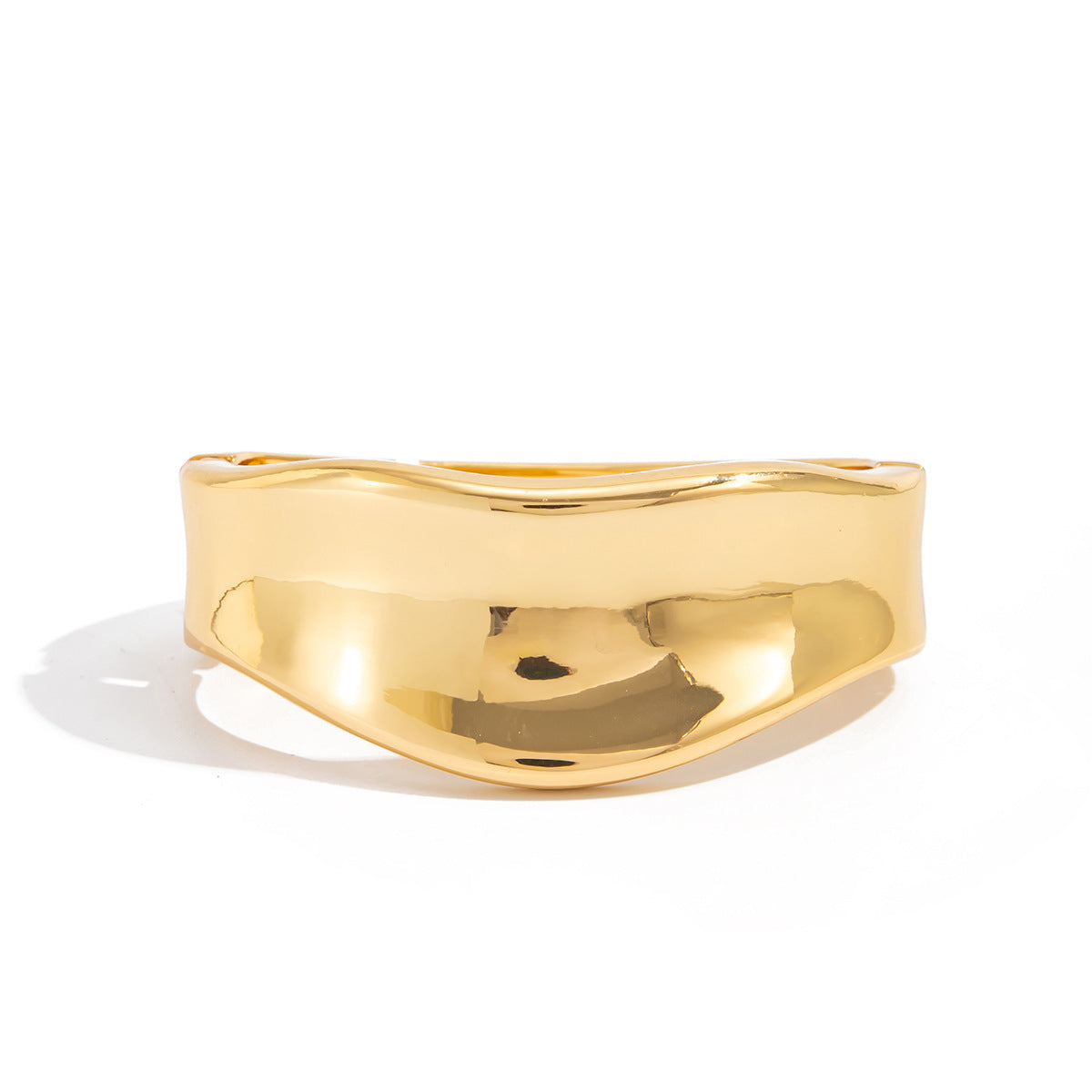 Planderful Metal Alloy Bracelet Vienna Verve Unisex Retro Punk Style With Spring Buckle