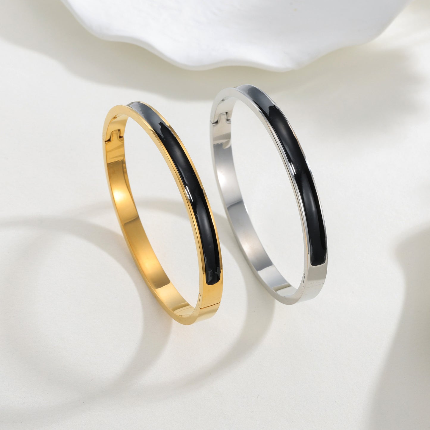 Planderful Durable Epoxy Ladies Stainless Steel Bracelet