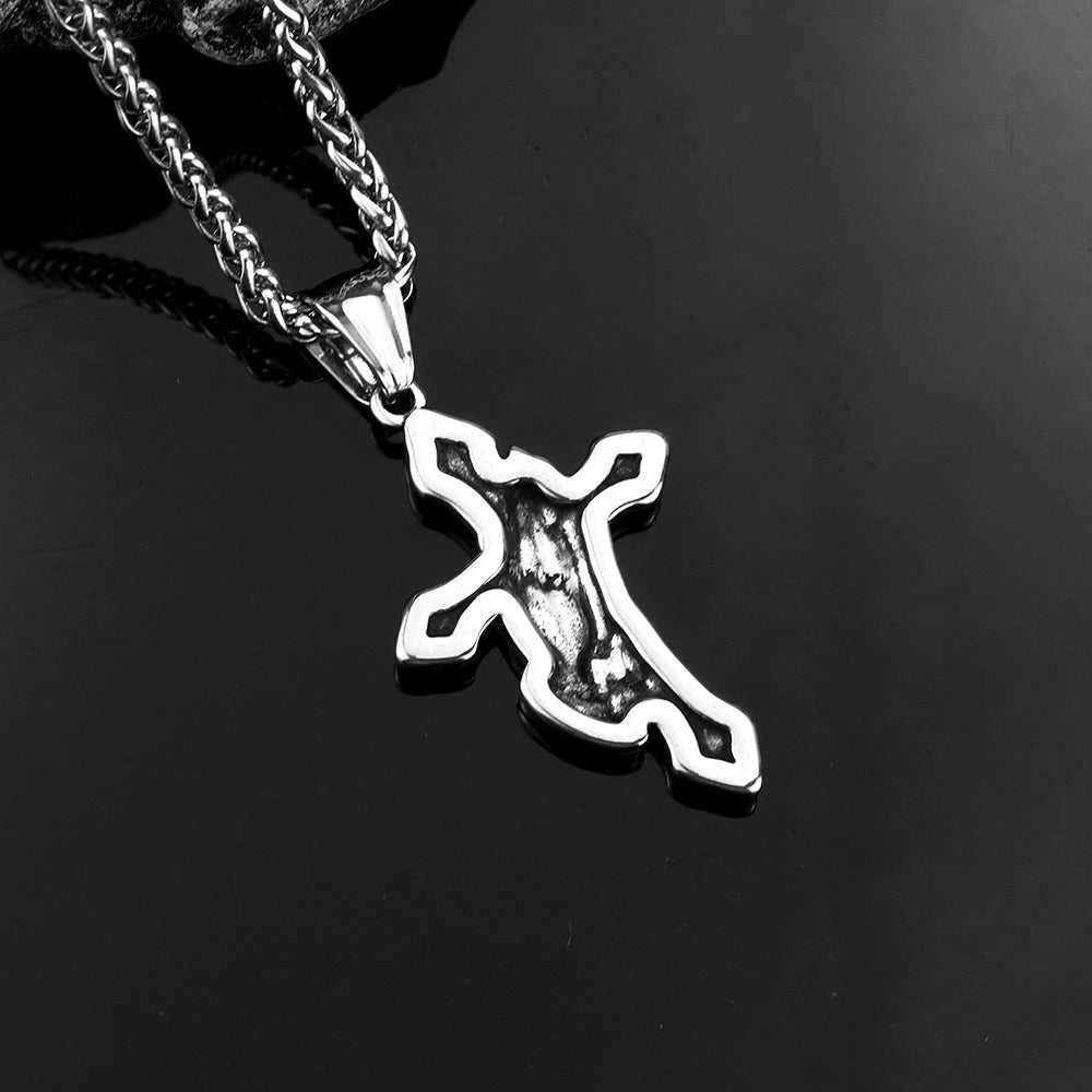 European And American Retro Men's Jewelry Pendant Necklace