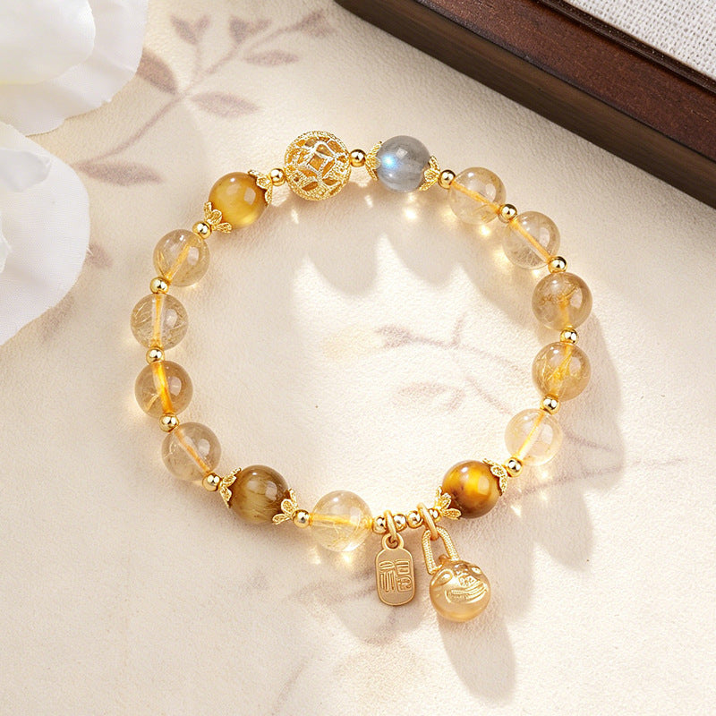 Moonstone Crystal Bracelet