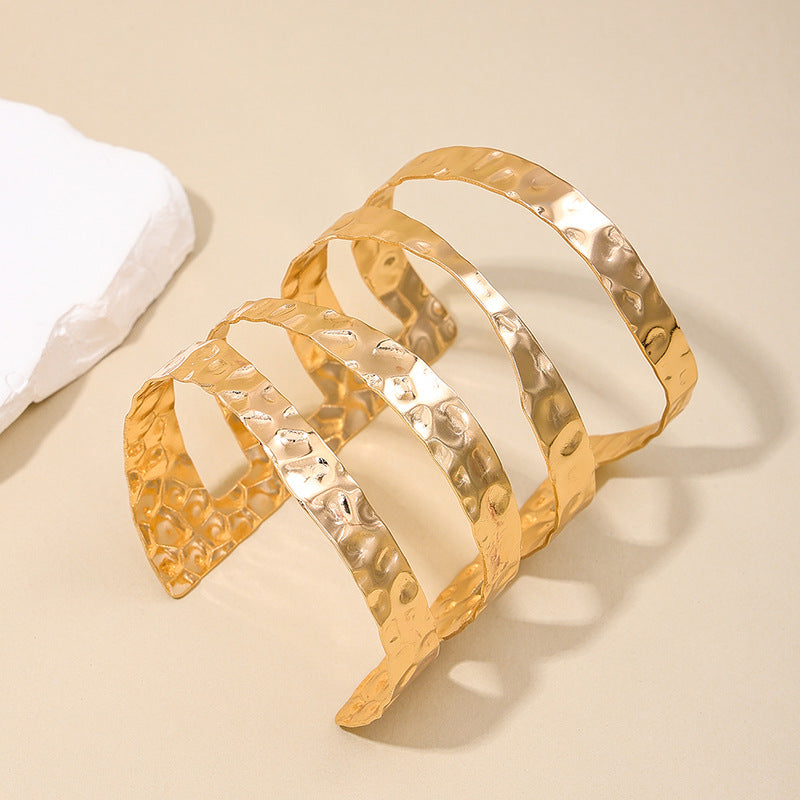 Bohemian Geometric Hollow Bracelet - Vienna Verve Collection