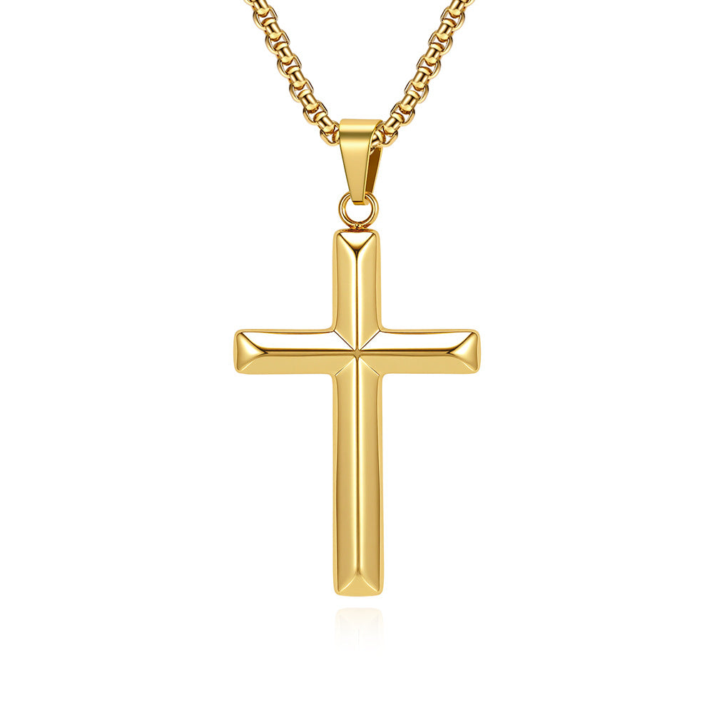 Stainless Steel Cross Necklace