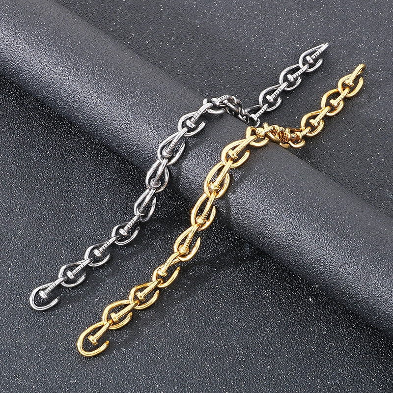 Planderful Everyday Genie Spiny Nail Bracelet for Men